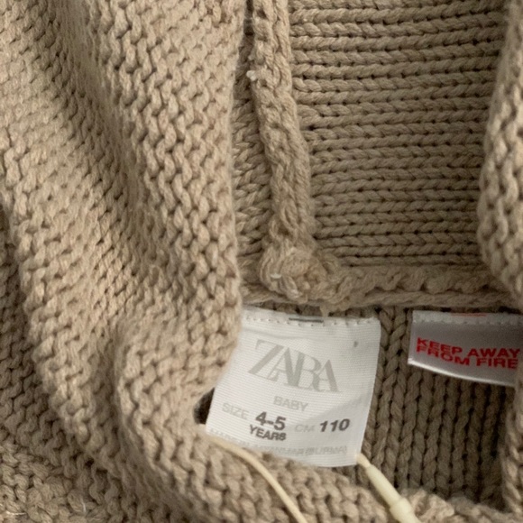 Zara Hooded Knit Sweater - Picture 7 of 9